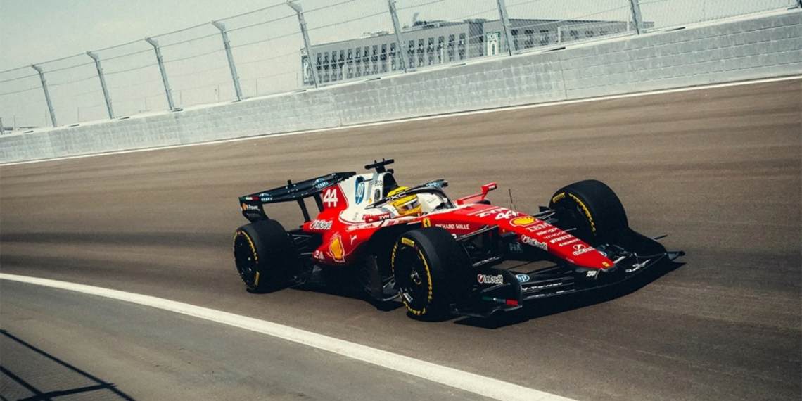Lewis Hamilton has detailed his test at the new Madring