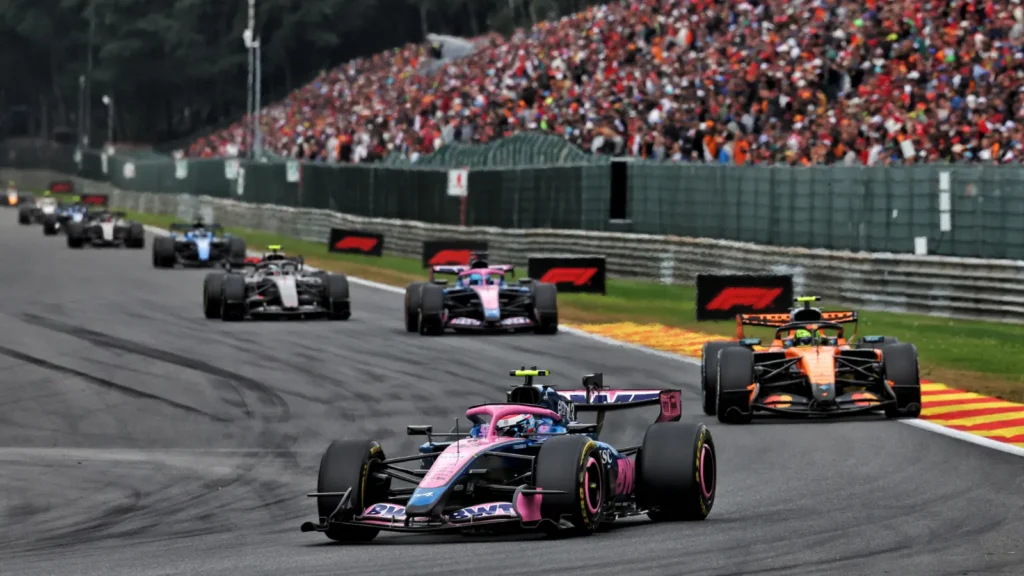 Colapinto made it back-to-back points finishes for Alpine at Spa