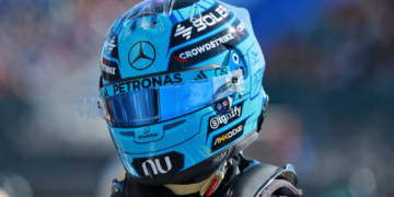 George Russell endured a difficult qualifying session on Saturday at the F1 British GP