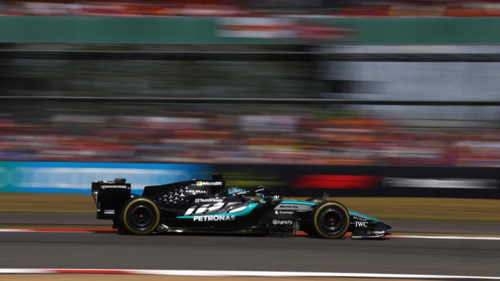 The result puts George Russell back on track in the title race