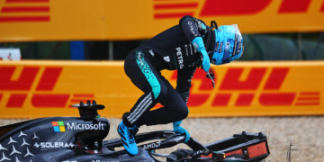 George Russell ‘un-f**king-acceptable’ rant laid bare amid Mercedes F1 failure