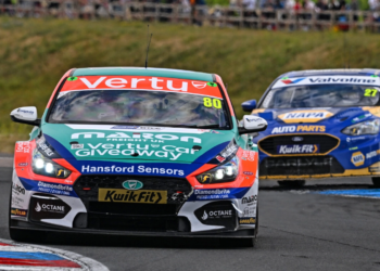 Tom Ingram claims victory in chaotic BTCC Race 3 at Thruxton