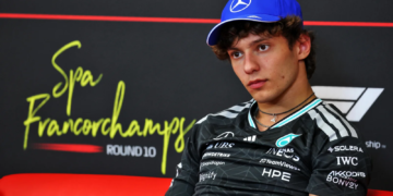 Andrea Kimi Antonelli (ITA) Mercedes AMG Formula One Team in the FIA Press Conference. 16.07.2026. Formula 1 World Championship, Rd 10, Belgian Grand Prix, Spa Francorchamps, Belgium, Preparation Day.
