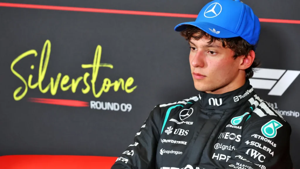Kimi Antonelli's British GP ended in disaster