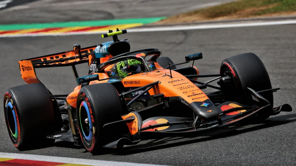 Lando Norris' qualifying at the F1 Belgian GP came with a sting in the tail