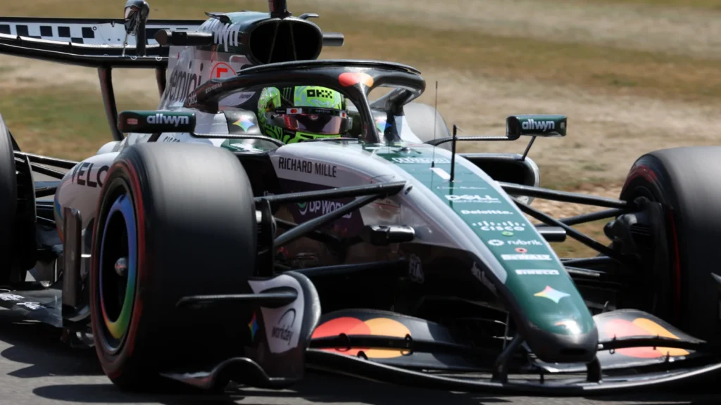 Home hero Lando Norris suffered damage during Sprint Qualifying for the F1 British GP