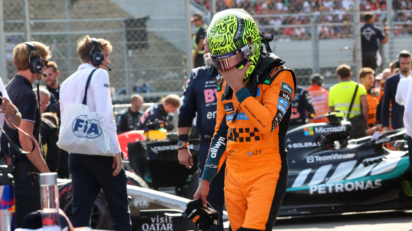 Lando Norris has admitted he and McLaren are disappointed with their performance so far in 2026