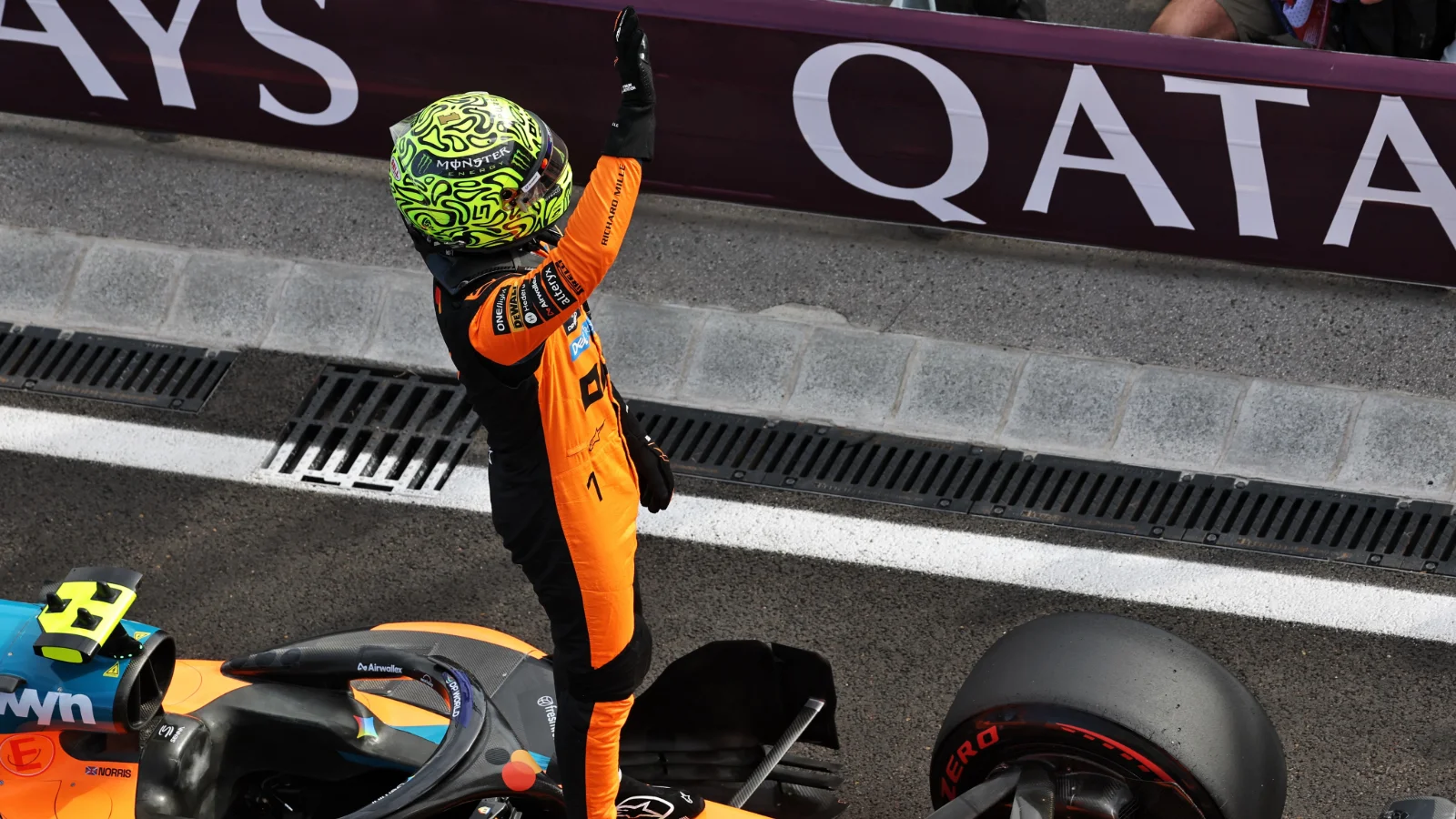 Revised starting grid for F1 Hungarian Grand Prix