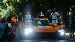 Watch: Lando Norris switches F1 for Hypercar in momentous McLaren milestone