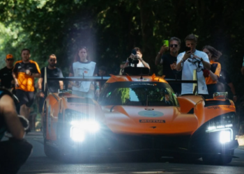 Watch: Lando Norris switches F1 for Hypercar in momentous McLaren milestone