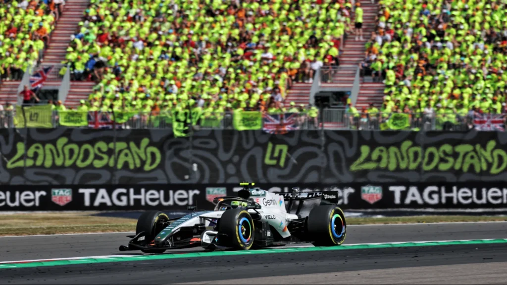 Lando Norris, buoyed by his own stand once again, was able to finish fourth at Silverstone