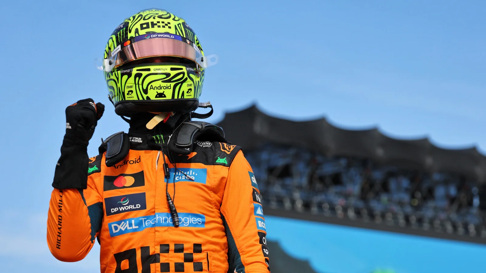 Lando Norris denies Lewis Hamilton to take F1 Hungarian GP pole position