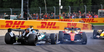 Ferrari questions F1 stewards’ fairness after Lewis Hamilton Belgian GP penalty