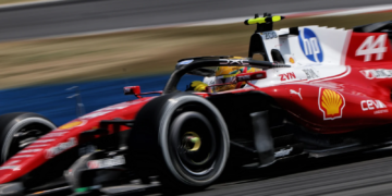 Lewis Hamilton took a stunning last gasp Sprint pole position at the F1 British GP