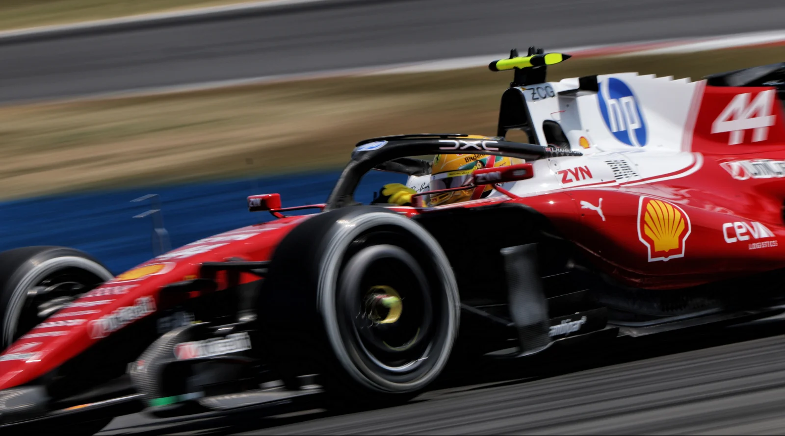 Lewis Hamilton took a stunning last gasp Sprint pole position at the F1 British GP
