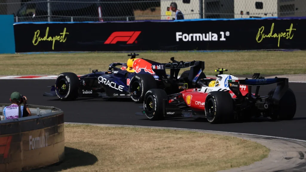 Lewis Hamilton endured a challenging afternoon in Hungary