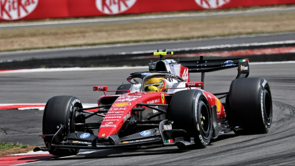Lewis Hamilton (GBR) Scuderia Ferrari SF-26. 03.07.2026. Formula 1 World Championship, Rd 9, British Grand Prix, Silverstone, England, Sprint Qualifying Day.