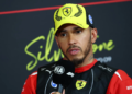 Lewis Hamilton was unable to take a second consecutive pole position of the weekend