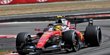 Lewis Hamilton (GBR) Scuderia Ferrari SF-26. 03.07.2026. Formula 1 World Championship, Rd 9, British Grand Prix, Silverstone, England, Sprint Qualifying Day.