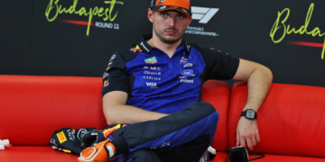 Max Verstappen (NLD) Red Bull Racing in the post race FIA Press Conference. 26.07.2026. Formula 1 World Championship, Rd 11, Hungarian Grand Prix, Budapest, Hungary, Race Day.