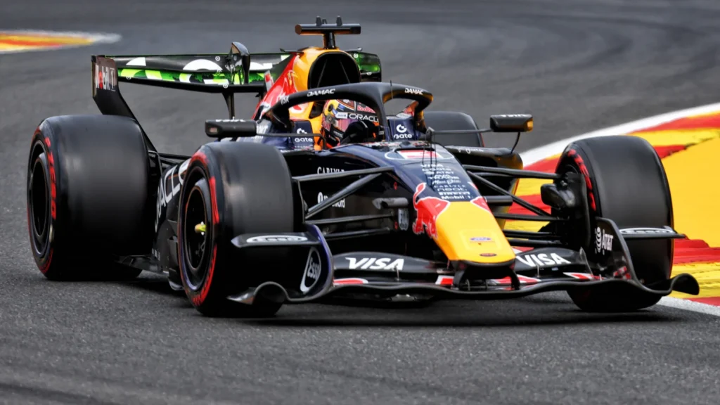 Max Verstappen enjoyed a competitive opening day in Belgium
