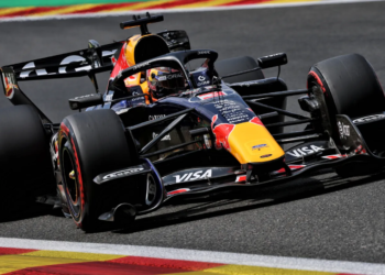 Max Verstappen will start the F1 Belgian GP alongside Andrea Kimi Antonelli