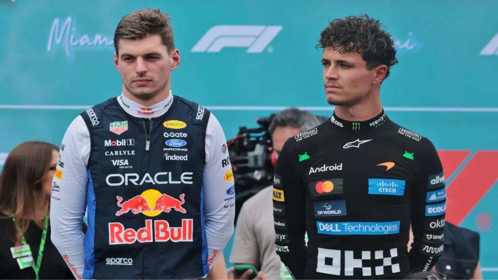 Max Verstappen could end up as team-mates with Lando Norris, at McLaren, next year