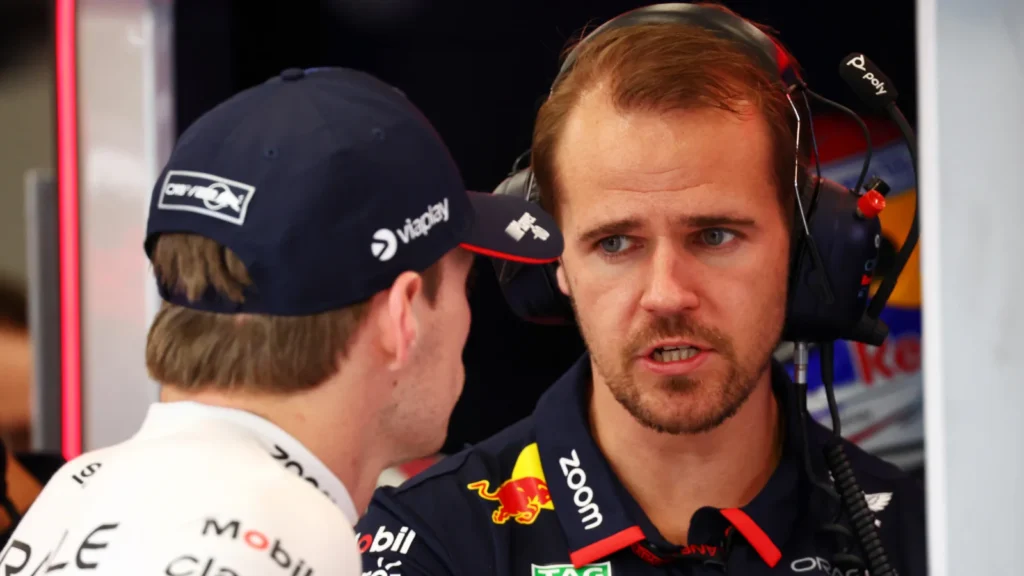 Tom Hart could be the new voice Max Verstappen hears over the radio at races