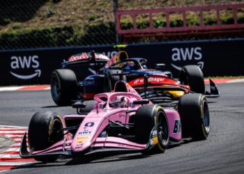 Gabriele Mini (ITA) MP Motorsport. 25.07.2026. FIA Formula 2 Championship, Rd 9, Budapest, Hungary, Sprint Race, Saturday