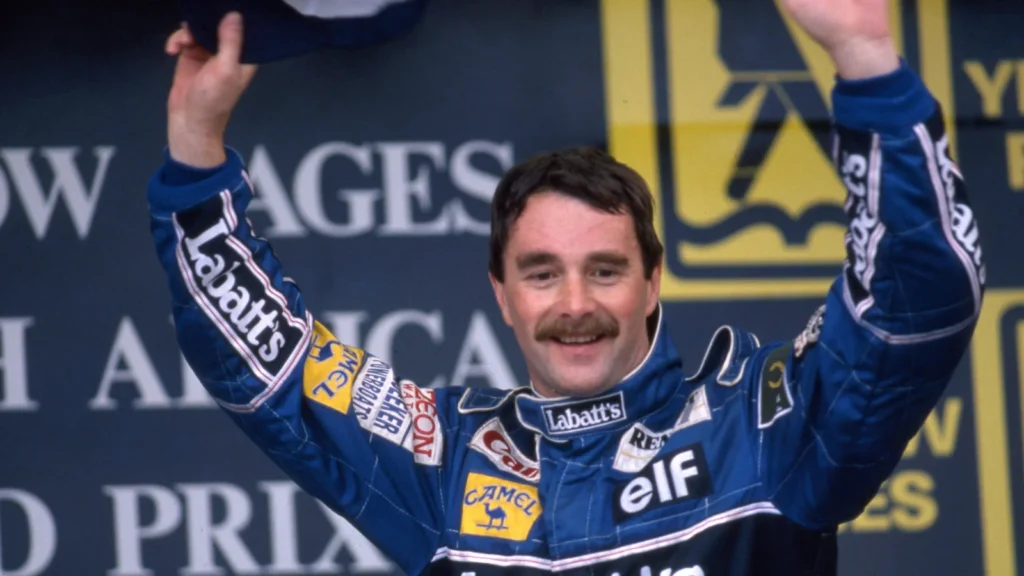Nigel Mansell's 1992 success was the UK's first in F1 since James Hunt in 1976