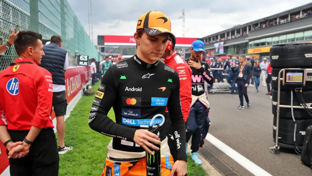 Oscar Piastri was thawrted by his own power unit during qualifying for the F1 Belgian GP