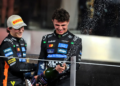 Lando Norris and Oscar Piastri conducted a TPC test for McLaren at Portimao, this week.