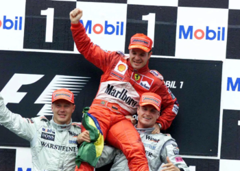 Track invader plays vital role as Rubinho takes maiden F1 win