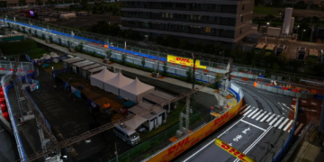 The Tokyo E-Prix commenced