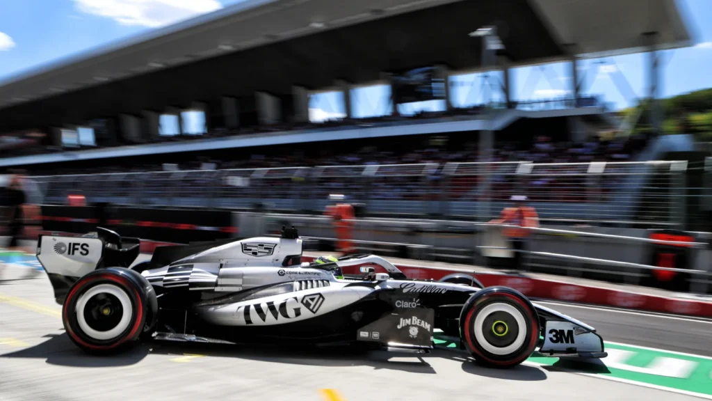 Sergio Perez's F1 Hungarian GP FP3 lasted a matter of seconds