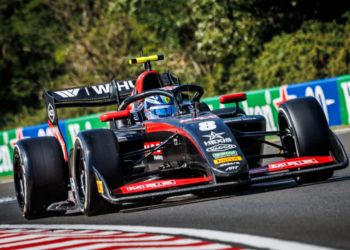 Tuuka Taponen (FIN) ART Grand Prix. 01.08.2025. FIA Formula 3 Championship, Rd 9, Budapest, Hungary, Friday.