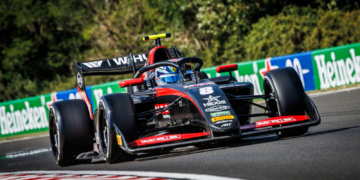 Tuuka Taponen (FIN) ART Grand Prix. 01.08.2025. FIA Formula 3 Championship, Rd 9, Budapest, Hungary, Friday.