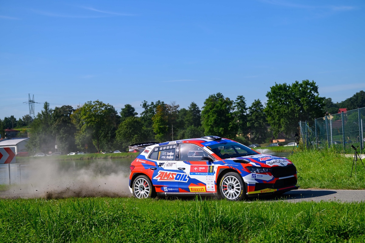 Suninen leads by 8.9 seconds as decisive final day looms at Rally Poland