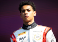 Ugo Ugochukwu (USA) Campos Racing celebrates his second position on the podium. 28.06.2026. FIA Formula 3 Championship, Rd 4, Feature Race, Spielberg, Austria, Sunday.