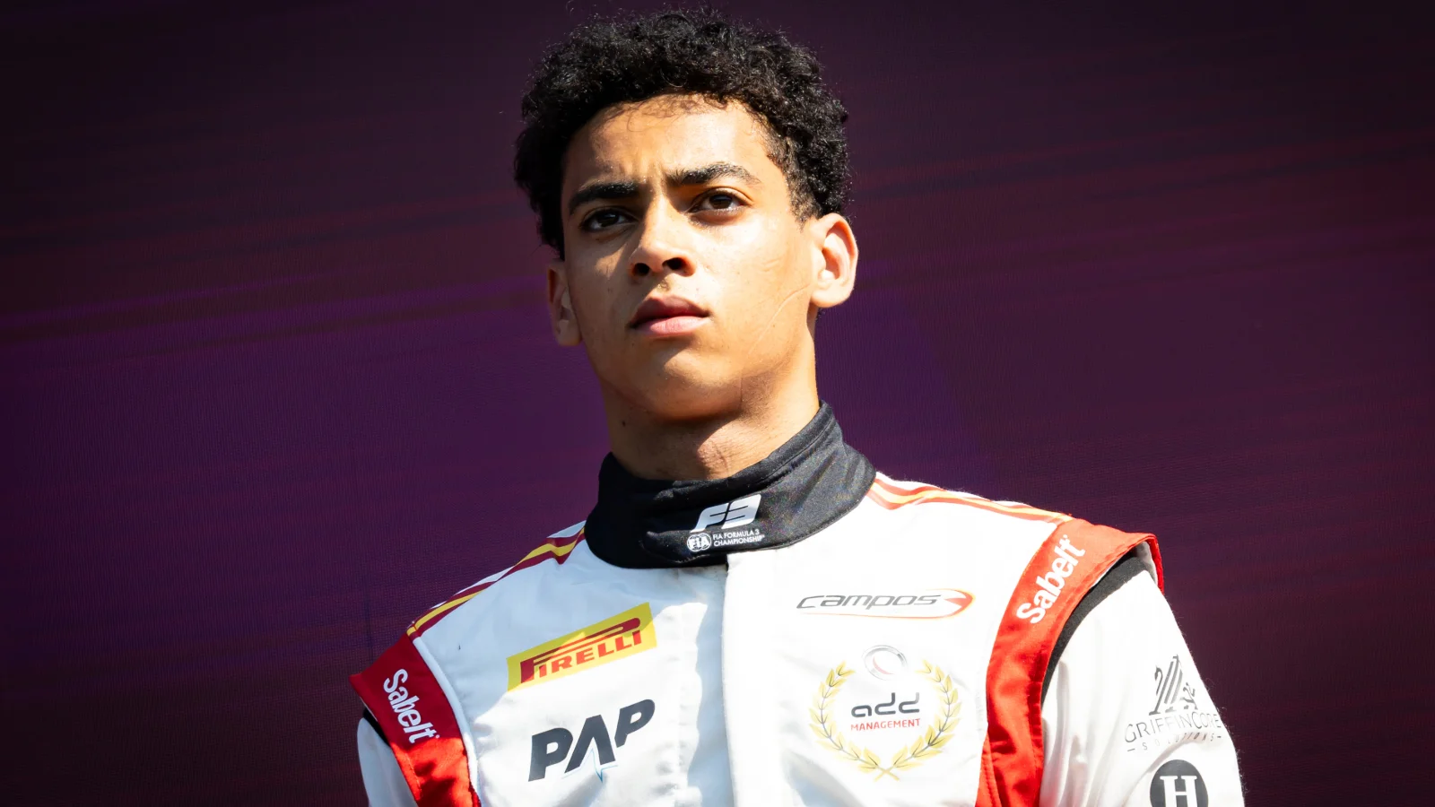 Ugo Ugochukwu (USA) Campos Racing celebrates his second position on the podium. 28.06.2026. FIA Formula 3 Championship, Rd 4, Feature Race, Spielberg, Austria, Sunday.
