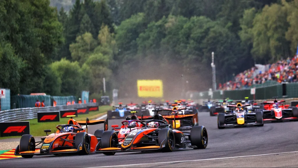 Under Szafnauer's direction, Van Amersfoort is becoming a frequent presence on the front end of a pack of cars