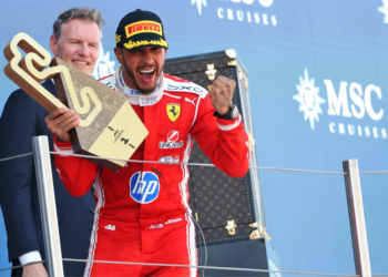 Lewis Hamilton has been in stellar form for Ferrari, this season, winning his first F1 race for the team at the Circuit de Barcelona-Catalunya, in June