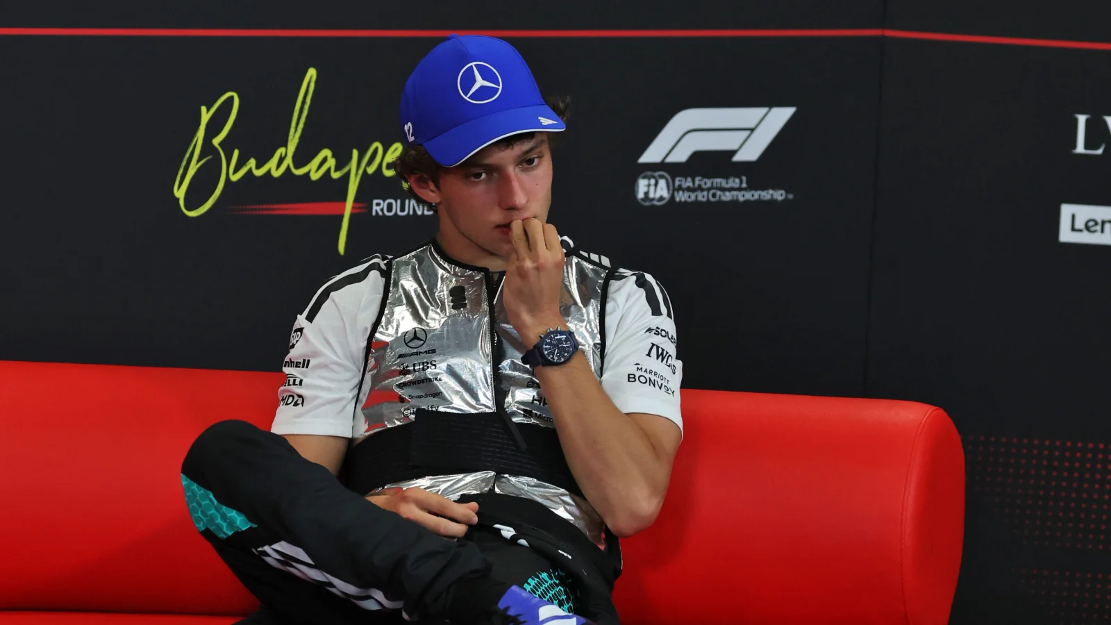 Kimi Antonelli Formula 1 World Championship Mercedes driver under lawsuit