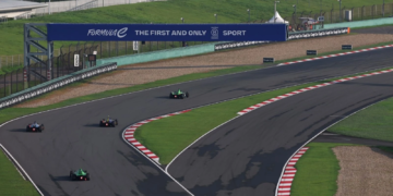 The first race of the Shanghai E-Prix showed mixed weather conditions