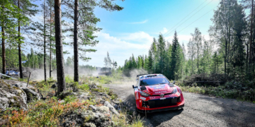 Sebastien Ogier leads Rally Finland as rain causes chaos in afternoon loop