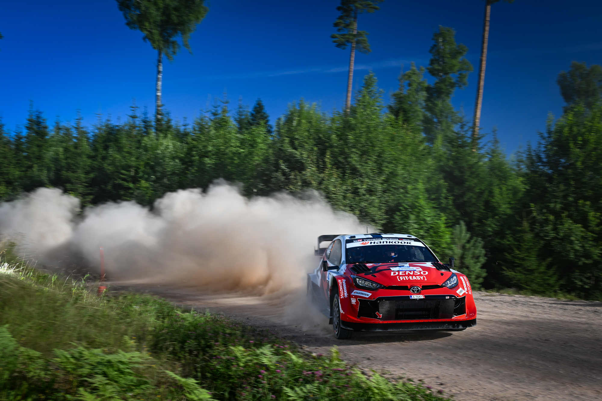 Peerless Pajari takes seven from seven to lead WRC Rally Estonia