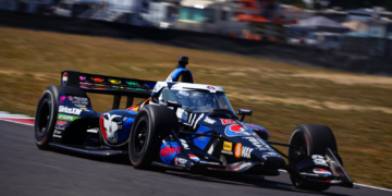 Rosenqvist completed his pole lap right at the end of the session. Photo: Kevin Dejewski