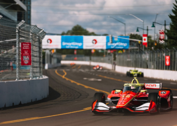 Malukas was third quick in second practice. Photo: IndyCar - Joe Skibinski