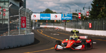 Malukas was third quick in second practice. Photo: IndyCar - Joe Skibinski