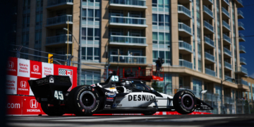 Foster was in another league during his runs. Photo: IndyCar - Chris Owens